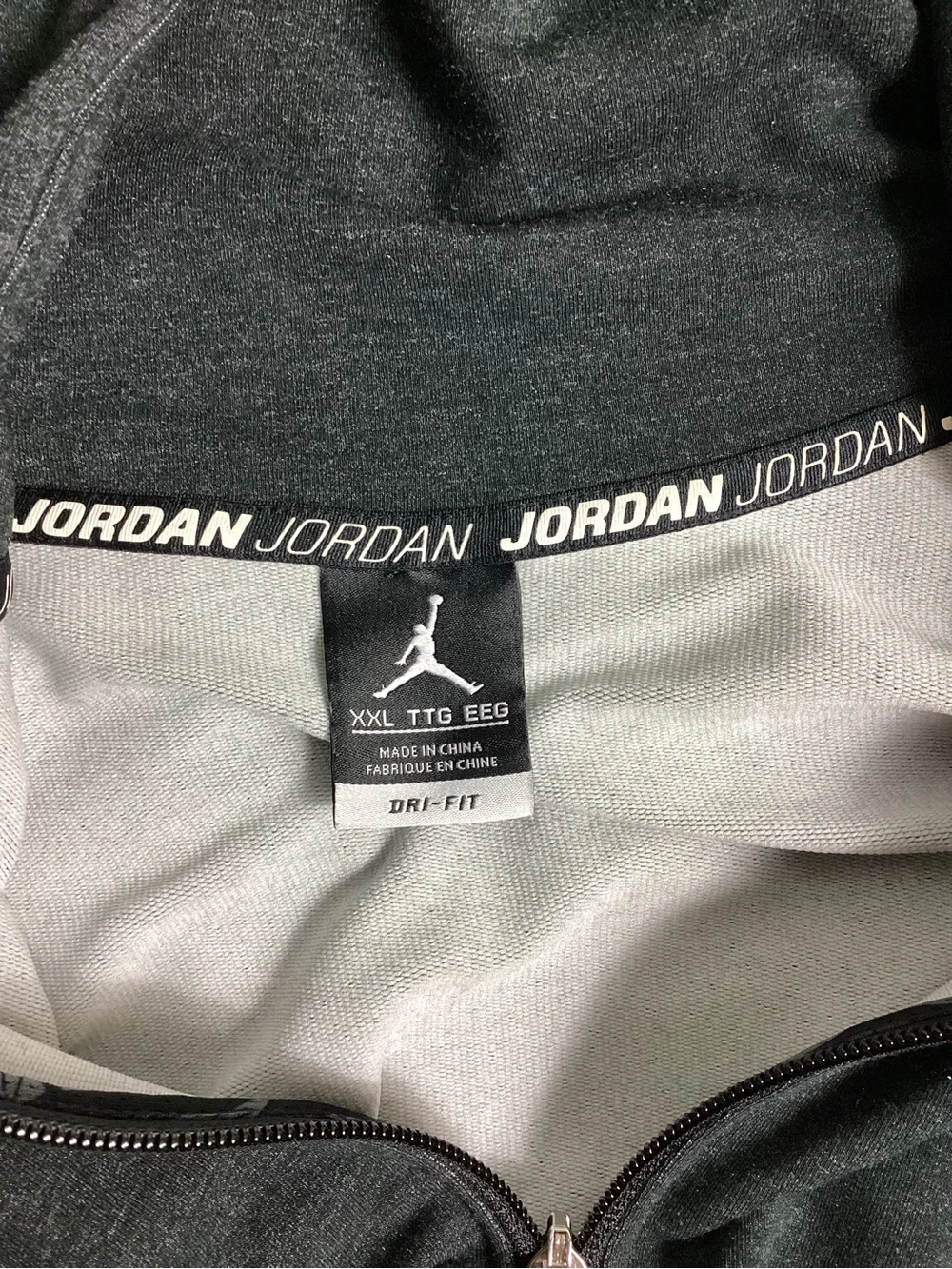 Nike Jordan Dri-Fit Air Men’s Fleece Full-Zip Hoodie; Size: 2XL